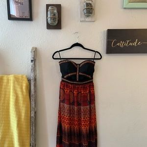 Floor length dress